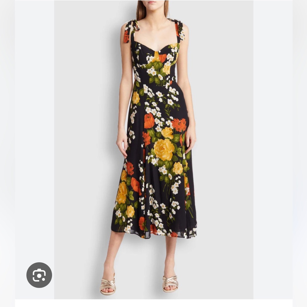Reformation Nadira Midi Dress - Worn Once